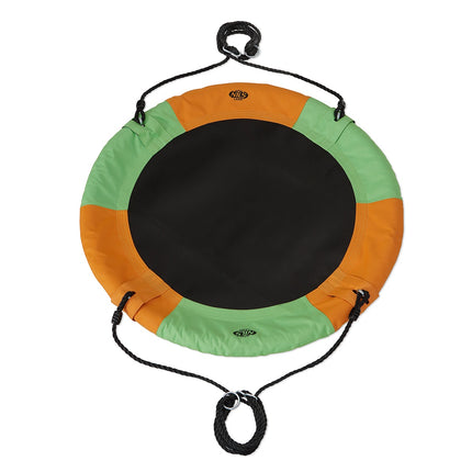Nestschaukel, Orange-Grün, Outdoor-Spielzeug, Robust