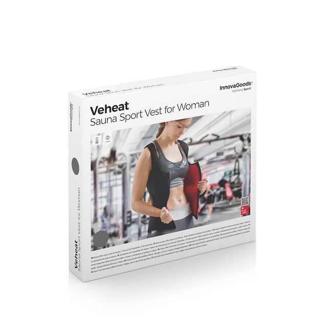 Gilet de sport sauna Veheat InnovaGoods pour femme - XL