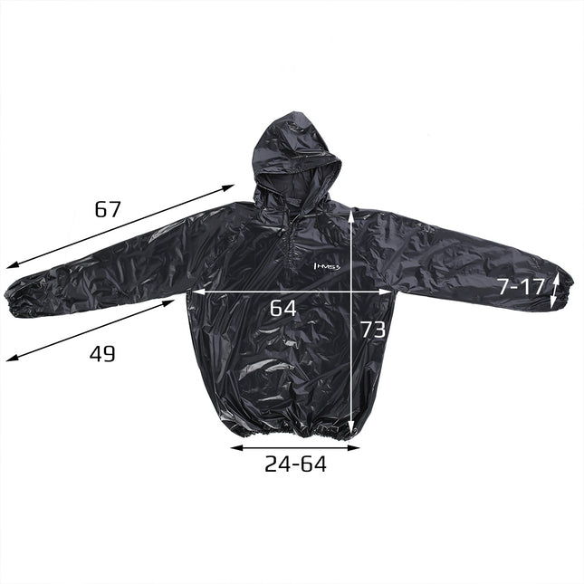 Saunaanzug zur Gewichtsreduktion, Unisex, schweißfördernd