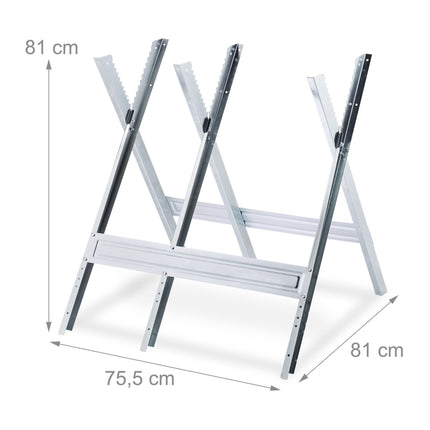 Sawhorse metal