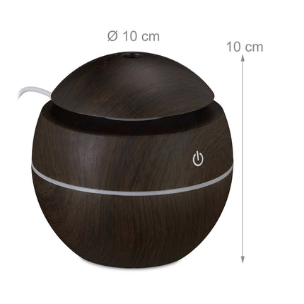 Scent diffuser in wood look