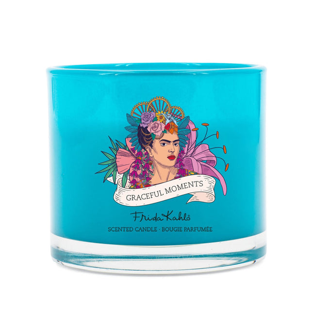 Duftkerze 180g mit Frida Kahlo Kunstdesign