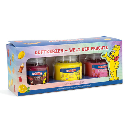 Scented Candle Gift Set – 3 Glass Jar Candles