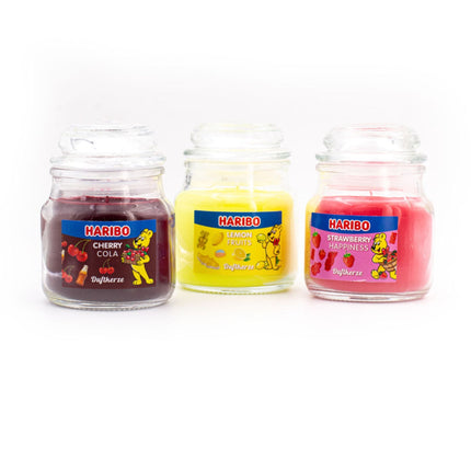 Scented Candle Gift Set – 3 Glass Jar Candles