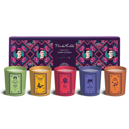 Scented Candle Gift Set, 5-Pack, Floral & Oriental Scents