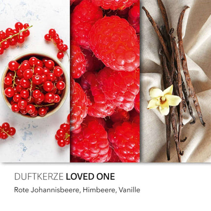 Duftkerzenglas, 300g – Fruchtig & Süße Aromen