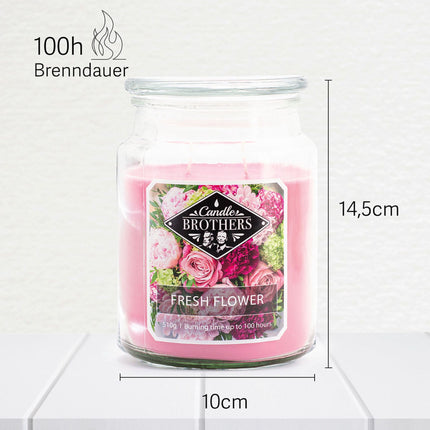 Scented Candle with Two Wicks – Long-Lasting Fragrance