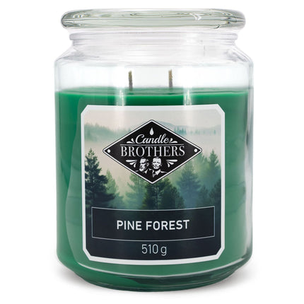 Scented Candle with Two Wicks for Relaxation