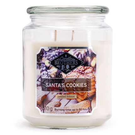 Scented Candle with Two Wicks for Relaxation