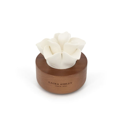 Scented Flower Diffuser – Ceramic, Glass, Wood, 30-Day