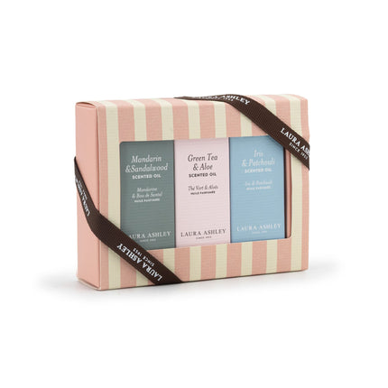 Duftöl-Geschenkset – Mandarine, Grüner Tee, Iris, 3x10ml