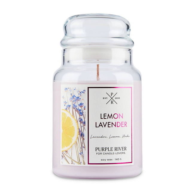 Scented Soy Candle – 140-Hour Burn Time