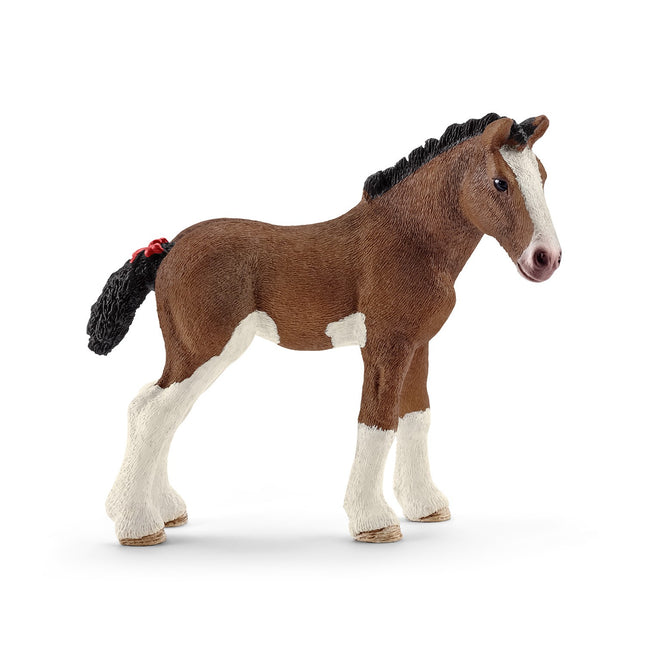 Schleich Farm World hříbě Clydesdale