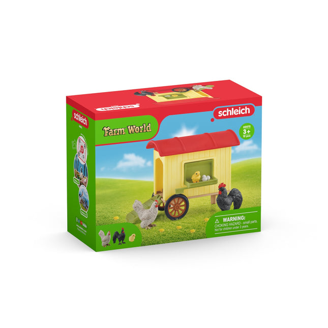 Schleich Farm World Mobiler Hühnerstall