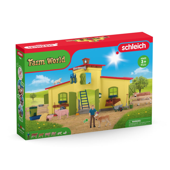 Schleich Farm World hrací sada velká farma se zvířaty