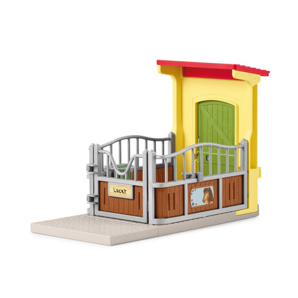 Schleich Farm World hrací sada box pro pony s islandským hřebcem