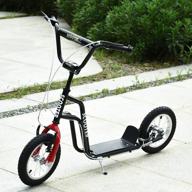Cityroller für Kinder, 12-Zoll-Luftreifen, höhenverstellbar