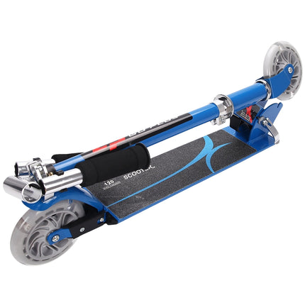 Scooter Roller Tretroller Kinderroller Cityroller faltbar bis 70KG-Blau