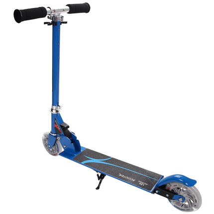 Scooter Roller Tretroller Kinderroller Cityroller faltbar bis 70KG-Blau