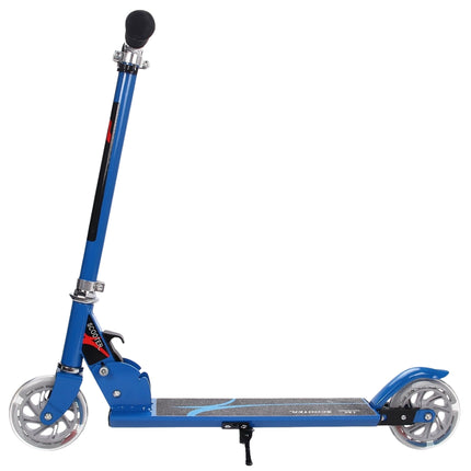 Scooter Roller Tretroller Kinderroller Cityroller faltbar bis 70KG-Blau