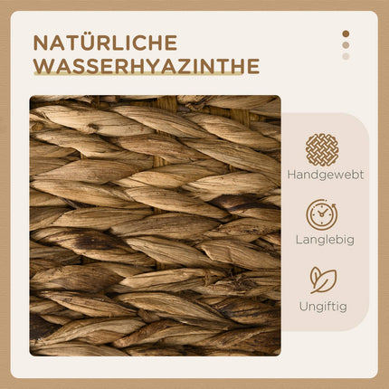 Katzenkratzbaum mit 3 Etagen, gepolstert, 73 cm – Wasserhyazinthe