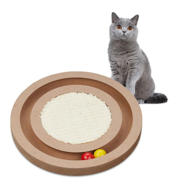 Kratzbrett für Katzen mit Sisalmatte