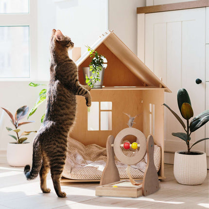 Tapis griffoir pour chats avec tapis en sisal