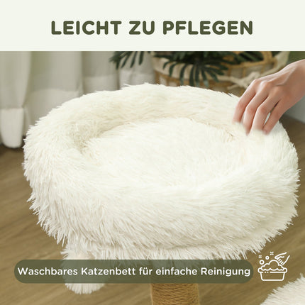 Katzenkratzbaum mit Spielball, Betten, für Katzen <5 kg