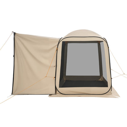 Screen House Tent, 4-6 Person Pop-Up SUV Tailgate, Beige