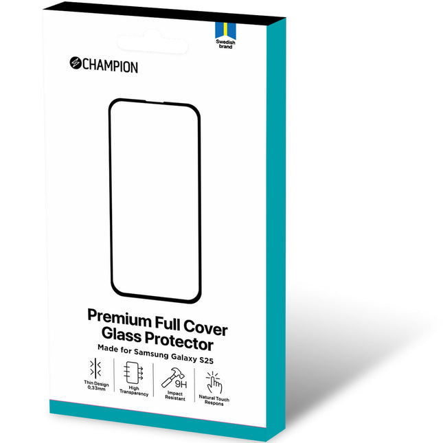 Displayschutzfolie Galaxy S25 Schwarz