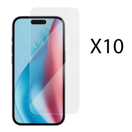 Screen protector iPhone 16 / 15 Pro 10-pack
