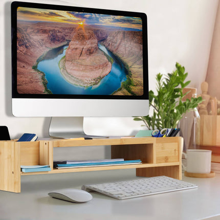 Support d'écran et rangement de bureau