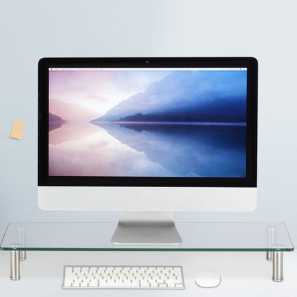 Screen stand in glass