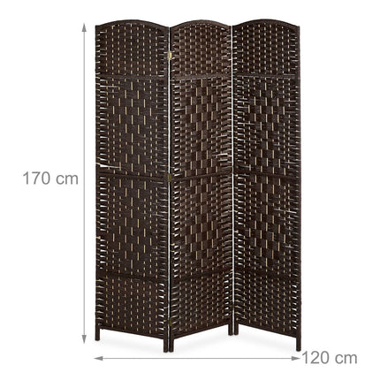 Screen wall with 3 panels