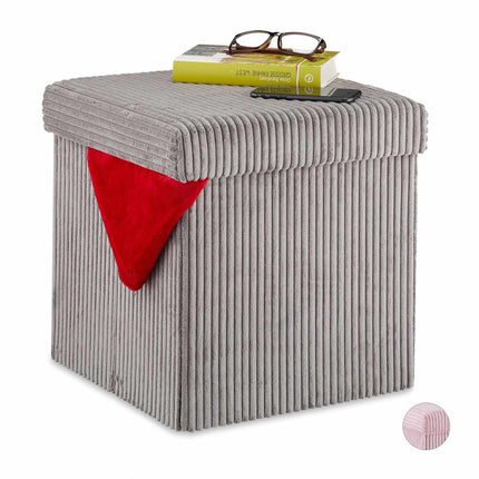 Seat Cube foldable velvet