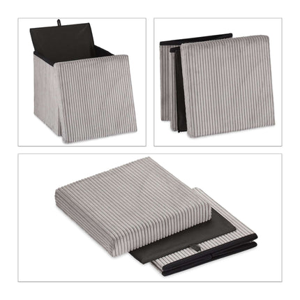 Seat Cube foldable velvet