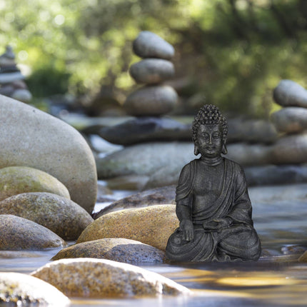 Seated Buddha figure 18 cm