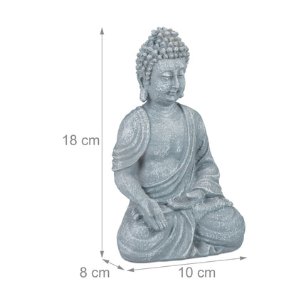 Seated Buddha figure 18 cm