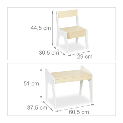 Sitzecke für Kinder mit Stuhl