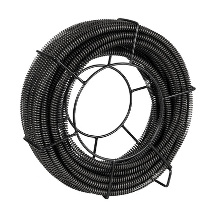 Sectional Drain Cleaning Cable 100 Ft, 5/8 In, 7 Cutters