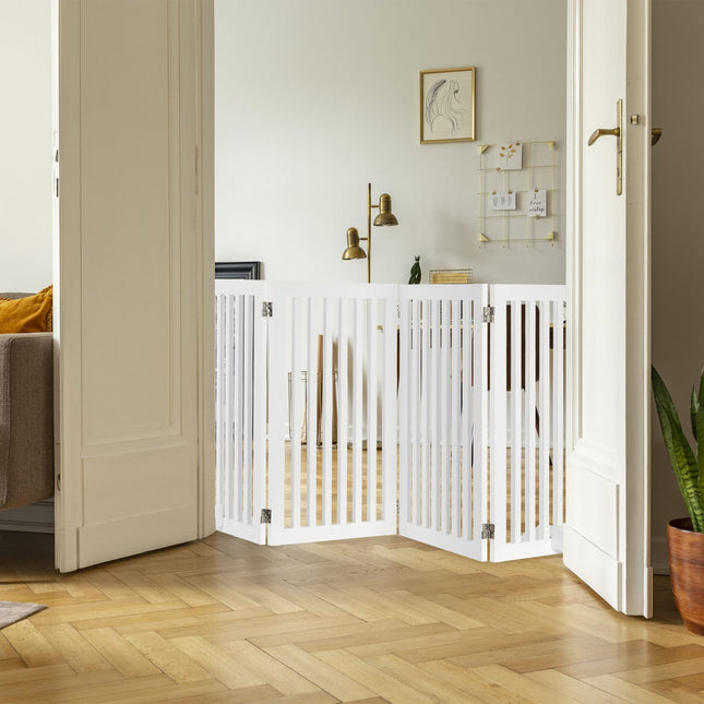 Portail de sécurité en bois
