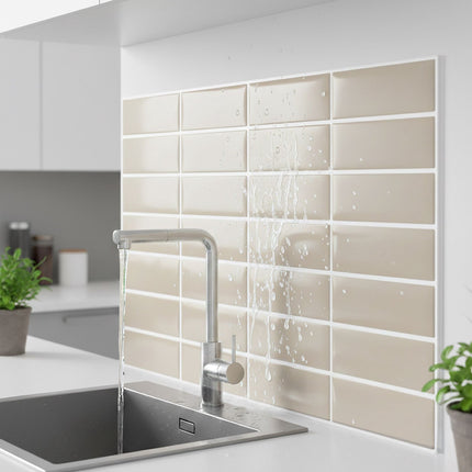 Self-Adhesive 3D Tile Stickers, 30x30 cm, Removable