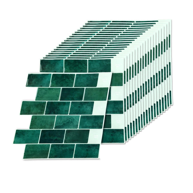 Selbstklebende 3D-Wandfliesen, 30x30 cm, einfache Anbringung