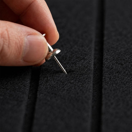 Self-Adhesive Black Felt Pinboard, 120 x 90 cm
