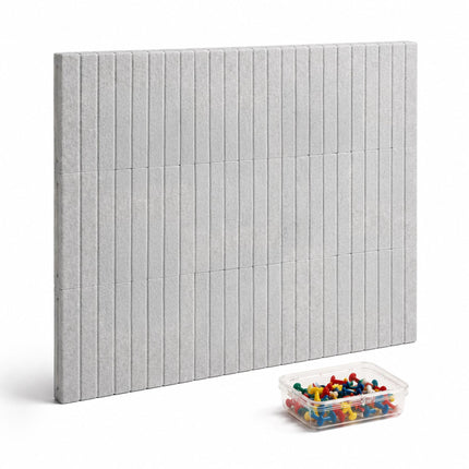 Self-Adhesive Felt Pinboard, Light Brown, 120x90 cm