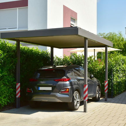 Selbstklebender reflektierender Garagenwandschutz, 2er-Pack