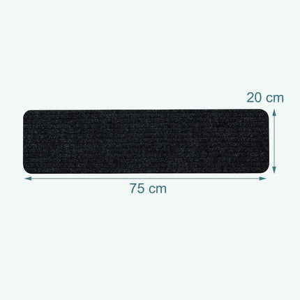 Self-Adhesive Stair Mats, 16-Pack, 75x20cm