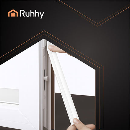 Self-Adhesive White Door and Window Seal, 400cm