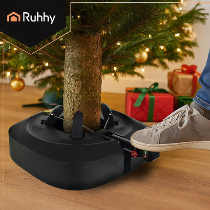Self-Clamping Christmas Tree Stand with Water Tank