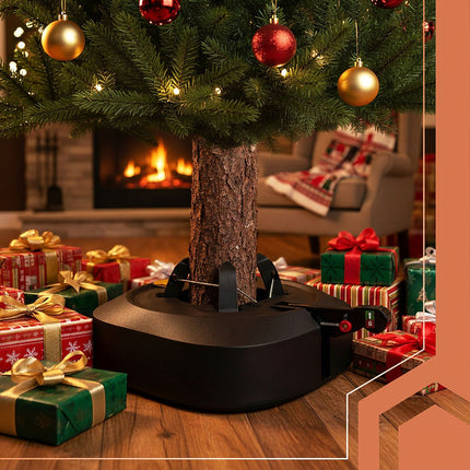 Self-Clamping Christmas Tree Stand with Water Tank
